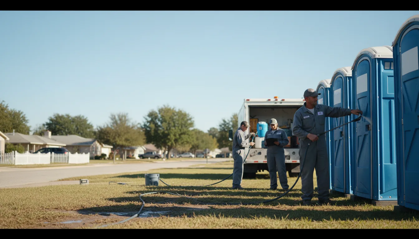 Long-Term Portable Toilet Rental in New Castle, KY near me